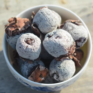 柿饼农家自制散装野生老树山西特产级老式白霜陕富吊柿子饼平干款